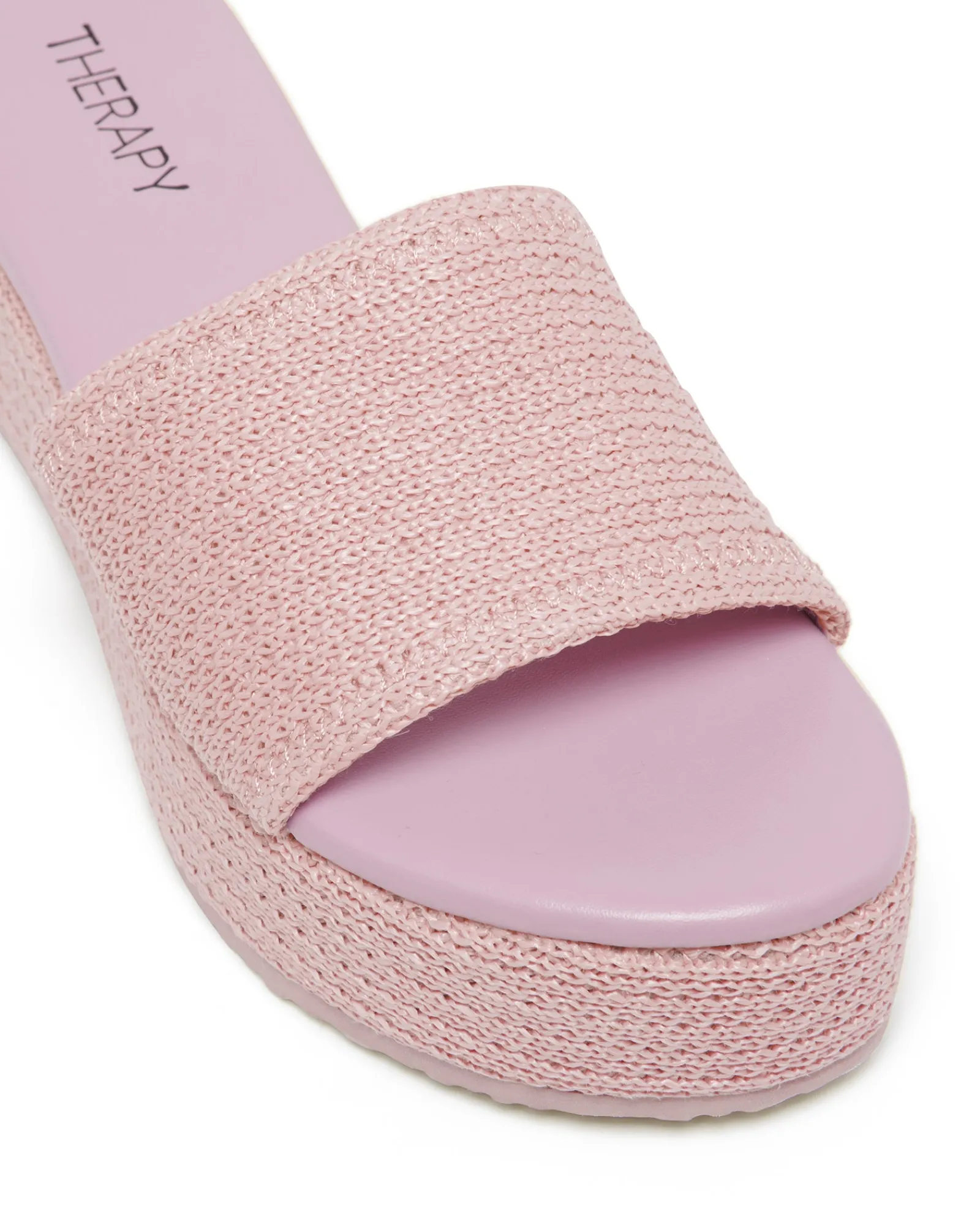 Therapy Shoes Platform Sandals|Flatform Sandals-Avery Raffia *FINAL SALE*