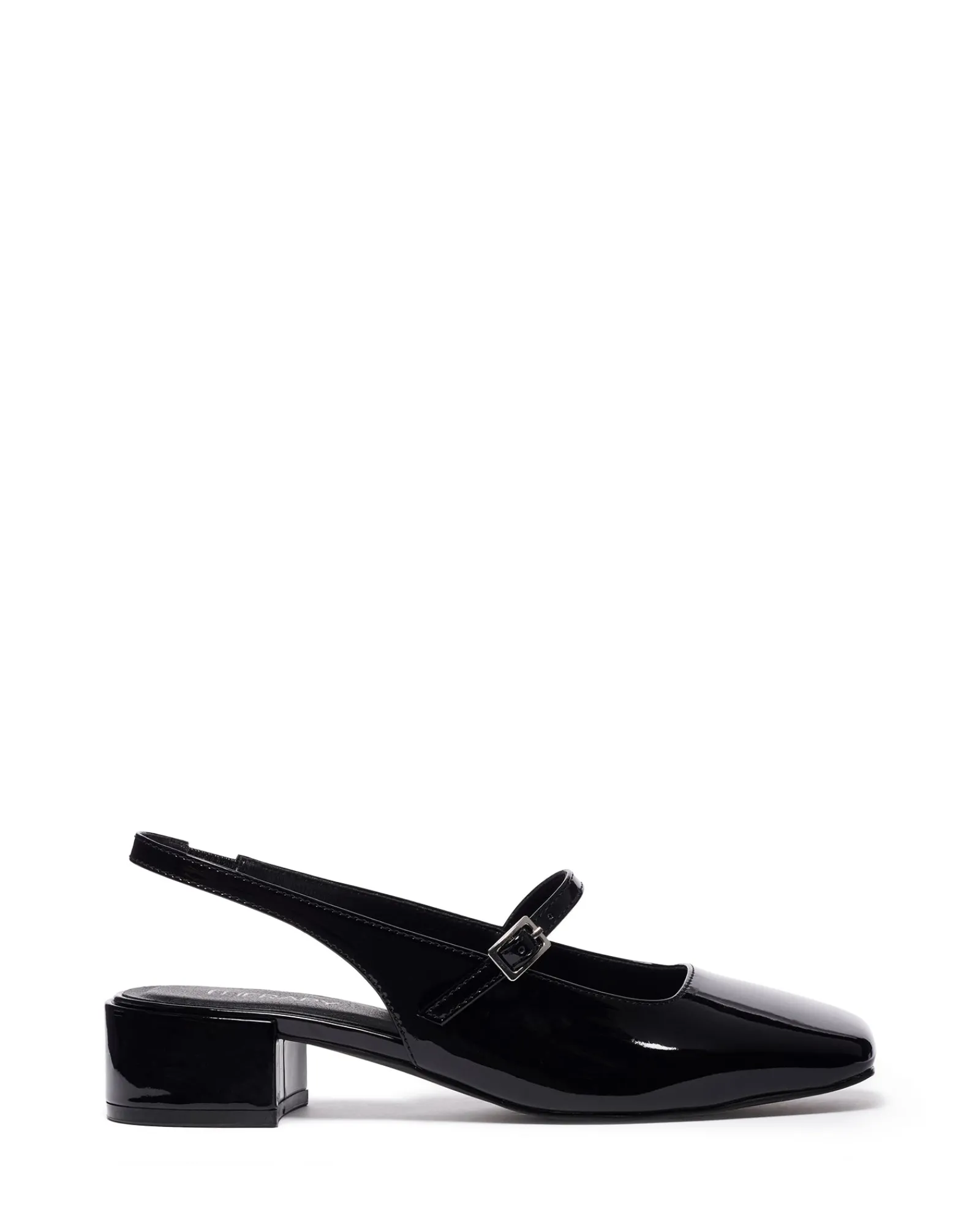 Therapy Shoes Low Heels-Becker Patent *FINAL SALE*