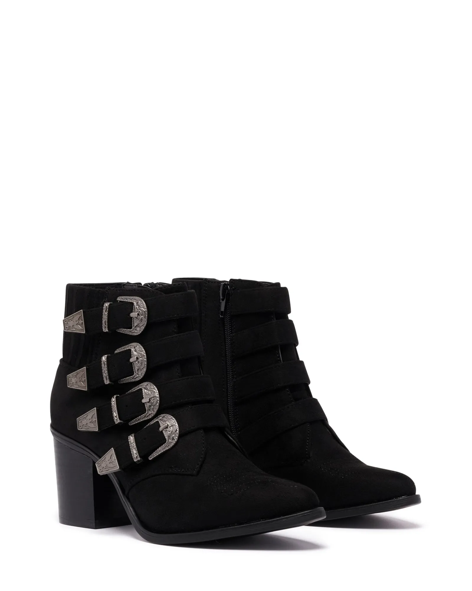Therapy Shoes Heeled Boots|Ankle Boots-Bexar Suede *FINAL SALE*