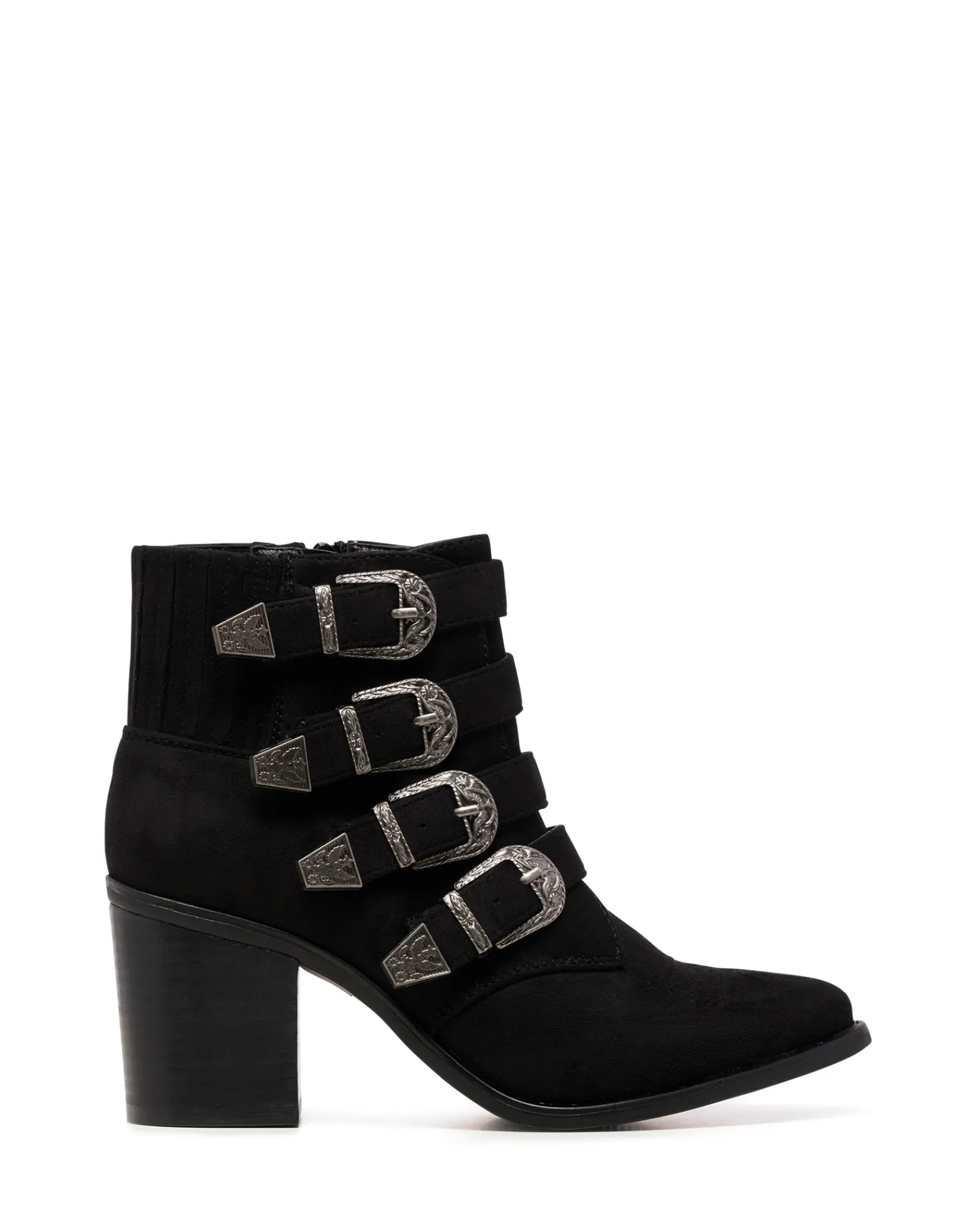 Therapy Shoes Heeled Boots|Ankle Boots-Bexar Suede *FINAL SALE*