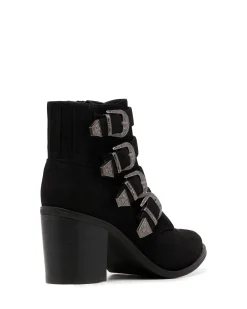 Therapy Shoes Heeled Boots|Ankle Boots-Bexar Suede *FINAL SALE*