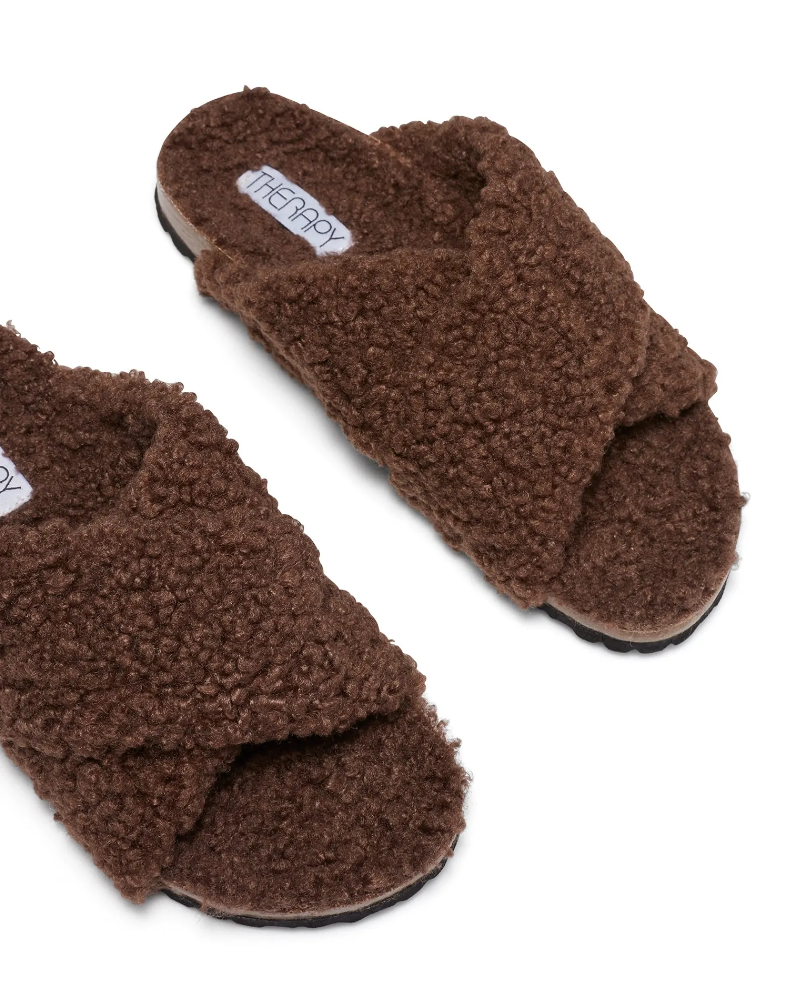 Therapy Shoes Sandals|Flat Sandals-Bingley Chocolate *FINAL SALE*