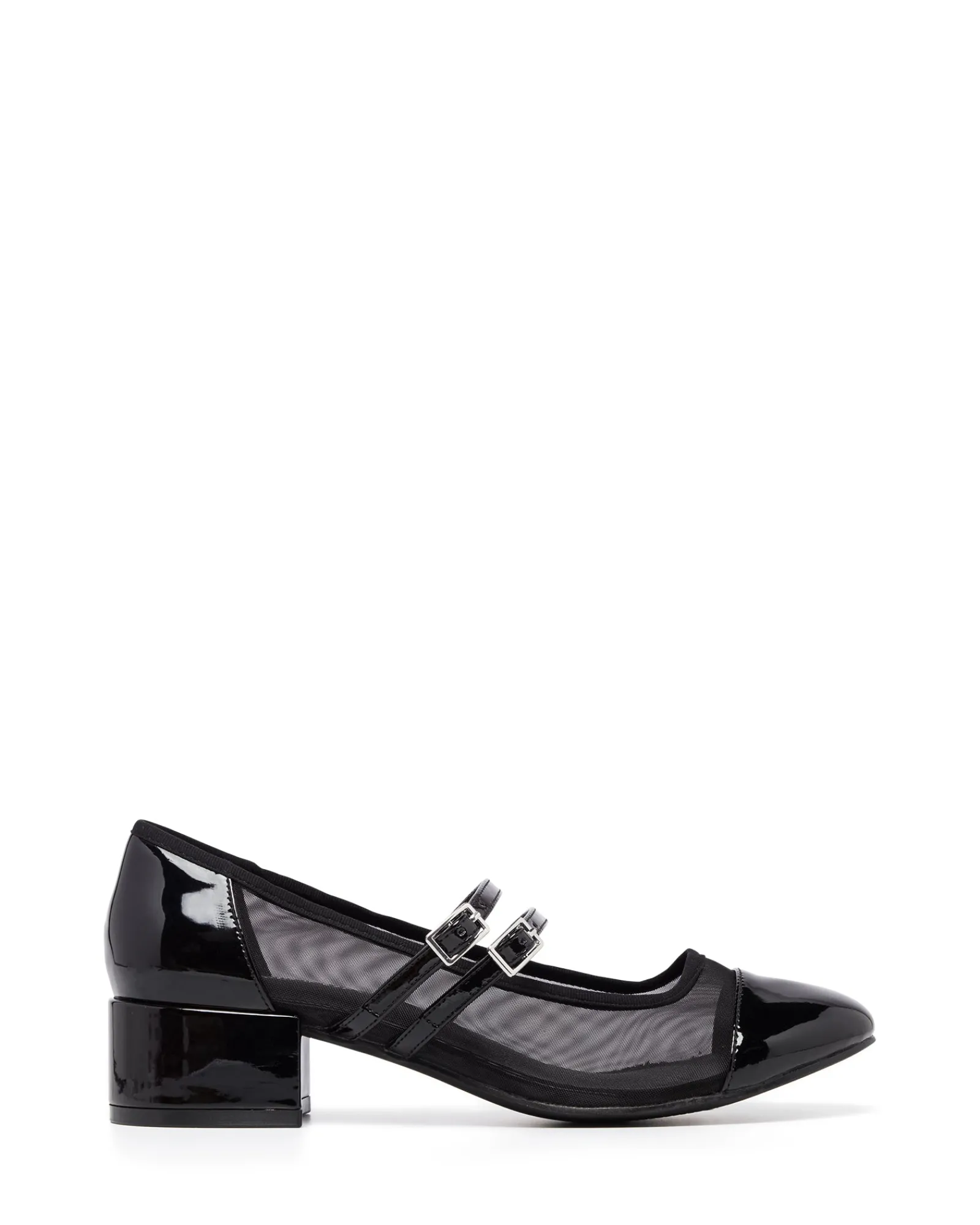 Therapy Shoes Low Heels|Ballet Flats-Camila Mesh / Patent *FINAL SALE*