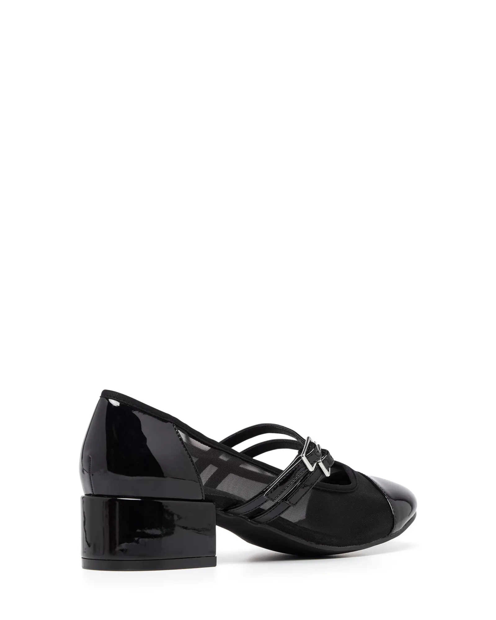 Therapy Shoes Low Heels|Ballet Flats-Camila Mesh / Patent *FINAL SALE*