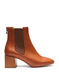 Therapy Shoes Heeled Boots|Ankle Boots-Congo Tan *FINAL SALE*