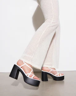 Therapy Shoes Platform Sandals|Heeled Sandals-Daze Platform Heel Smooth