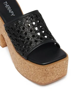 Therapy Shoes High Heels-Delirium Raffia *FINAL SALE*