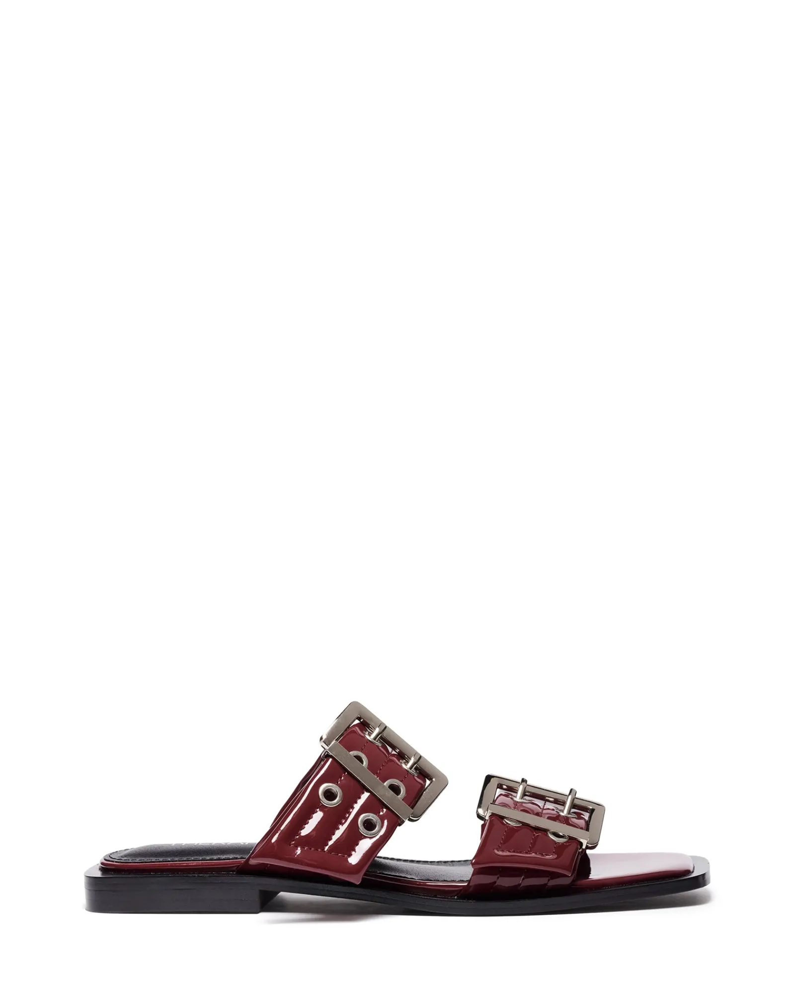 Therapy Shoes Sandals|Flat Sandals-Ego Flat Sandal Patent