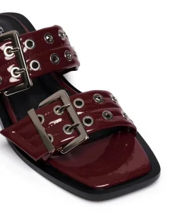 Therapy Shoes Sandals|Flat Sandals-Ego Flat Sandal Patent
