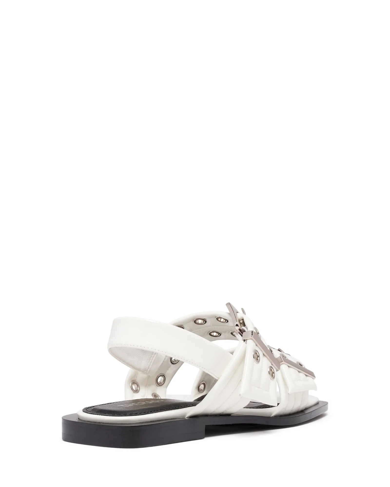 Therapy Shoes Sandals|Flat Sandals-Elemental Slingback Flat Sandal Patent