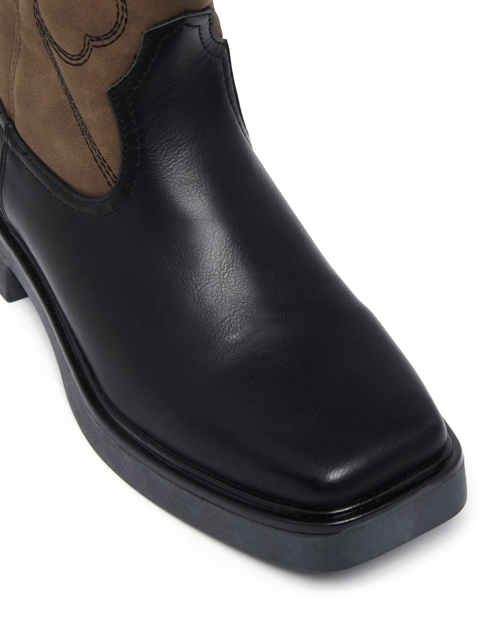 Therapy Shoes Tall Boots|Boots-Envy Cowboy Boot Cocoa Multi