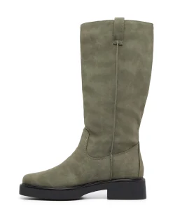 Therapy Shoes Tall Boots-Exhaust Moto Boot