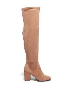 Therapy Shoes Heeled Boots|Tall Boots-Hanover Taupe *FINAL SALE*