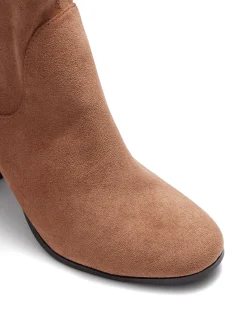 Therapy Shoes Heeled Boots|Tall Boots-Hanover Taupe *FINAL SALE*