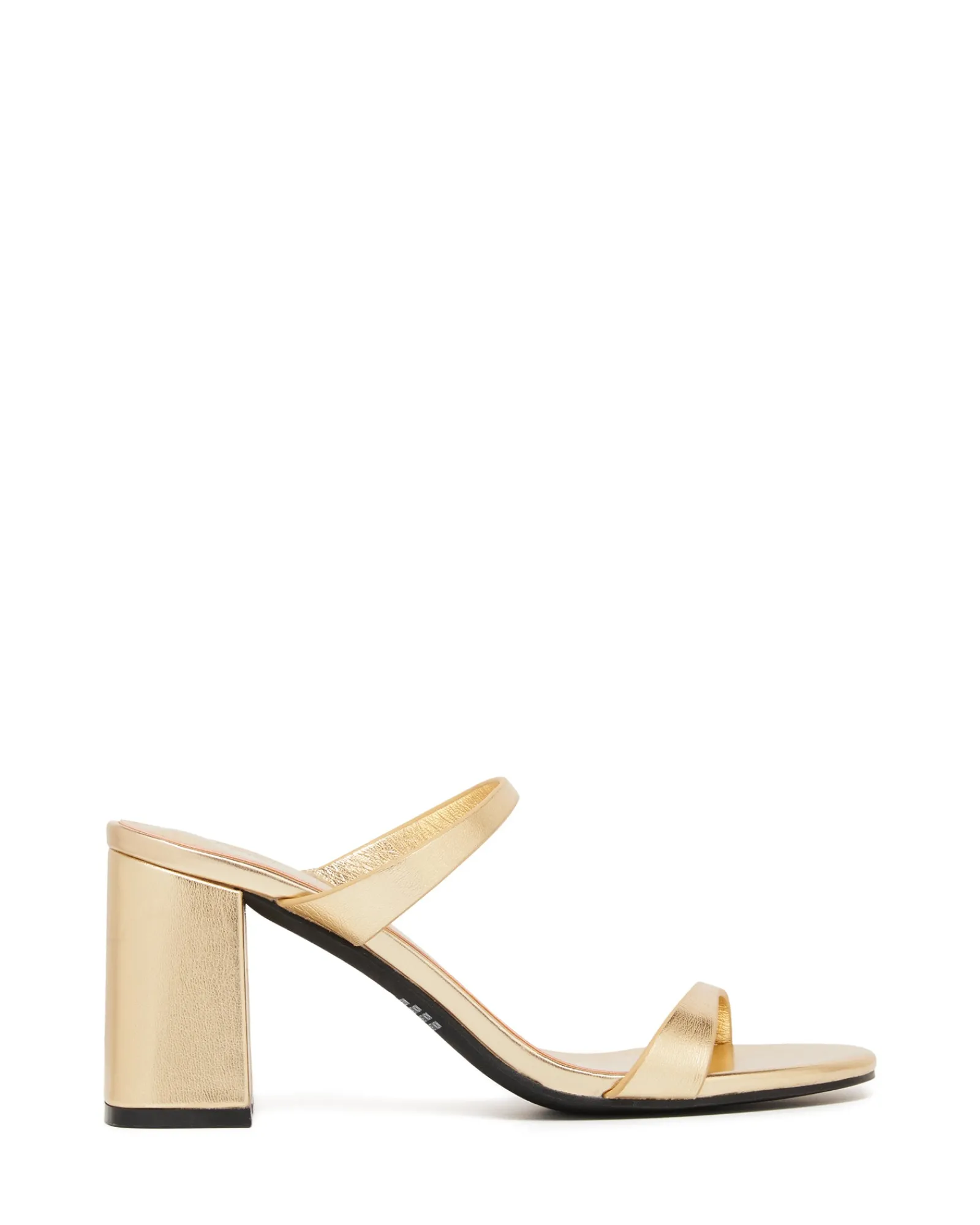 Therapy Shoes Heeled Sandals|Mid Heels-Kirra Metallic *FINAL SALE*