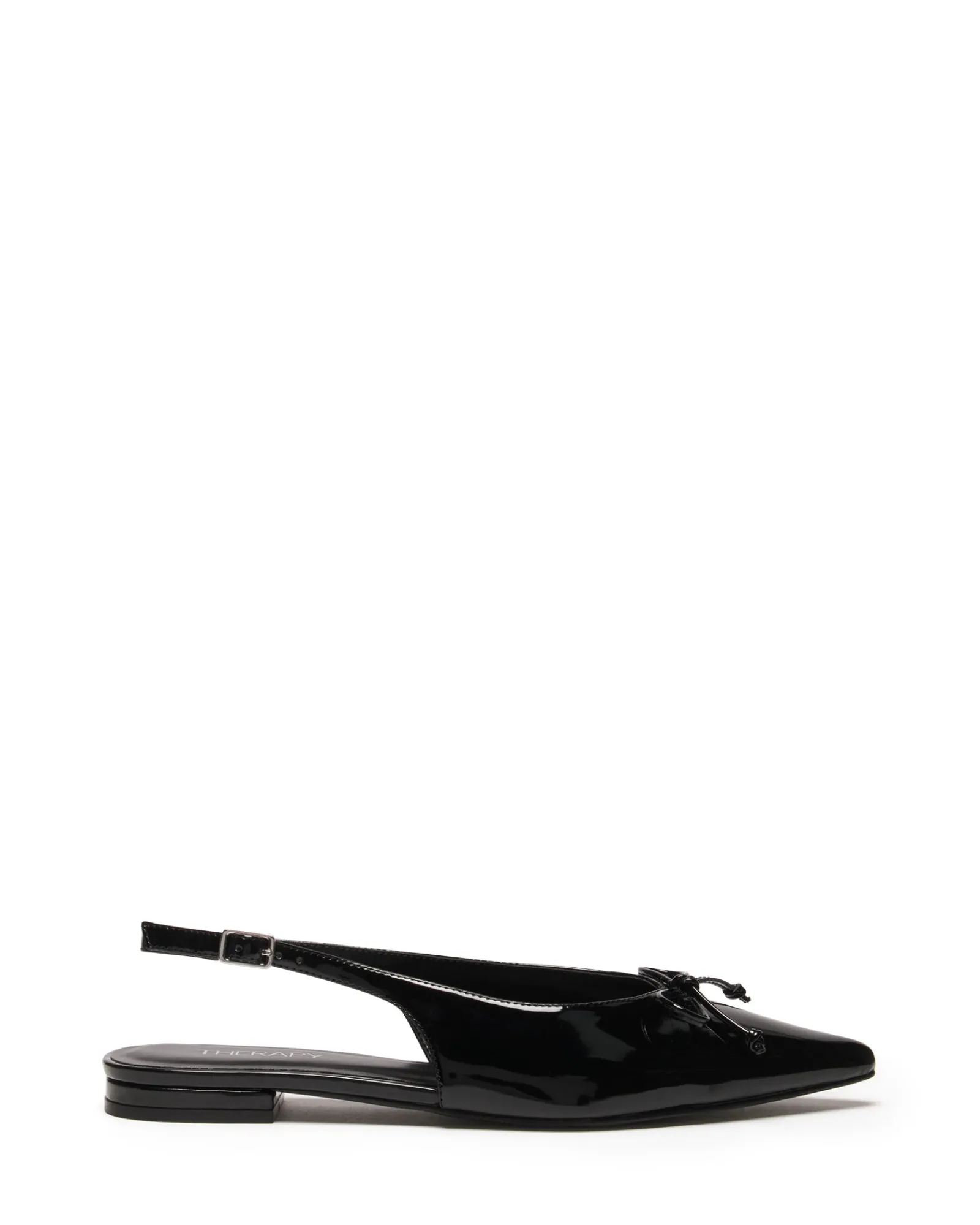 Therapy Shoes Ballet Flats-Lavin Slingback Ballet Flat Patent