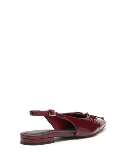 Therapy Shoes Ballet Flats-Lavin Slingback Ballet Flat Patent
