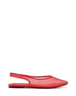 Therapy Shoes Ballet Flats-Lazer Slingback Ballet Flat Patent