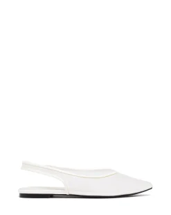 Therapy Shoes Ballet Flats-Lazer Slingback Ballet Flat Patent