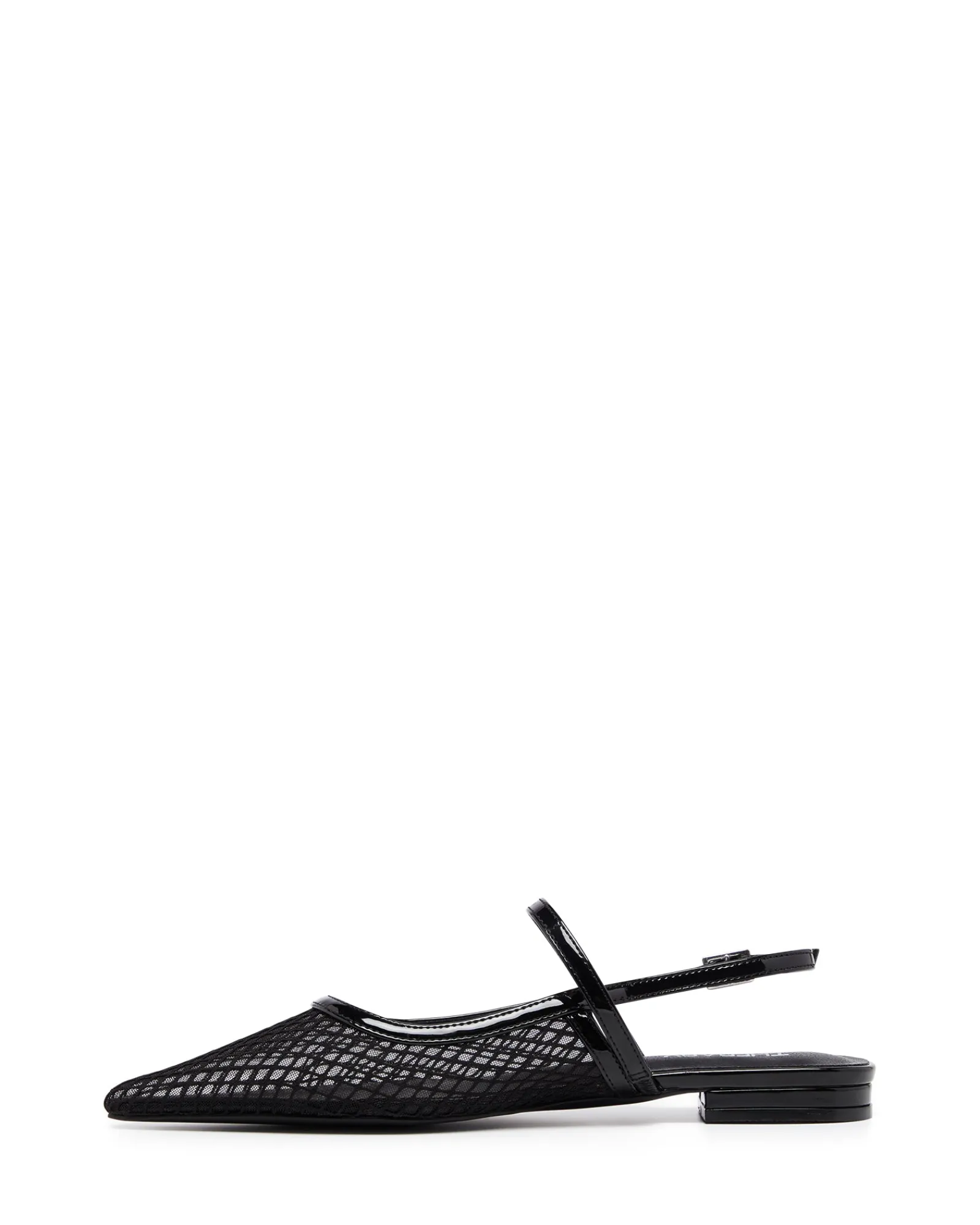 Therapy Shoes Ballet Flats-Lourdes Pointed Flat Mesh