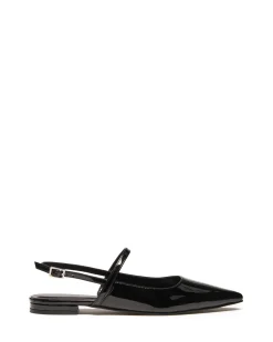 Therapy Shoes Ballet Flats-Lourdes Pointed Flat Patent