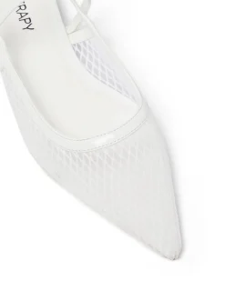 Therapy Shoes Ballet Flats-Lourdes Pointed Flat Mesh