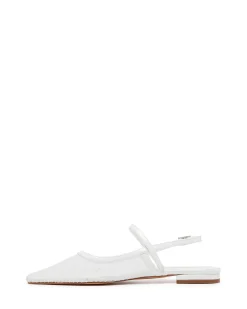 Therapy Shoes Ballet Flats-Lourdes Pointed Flat Mesh