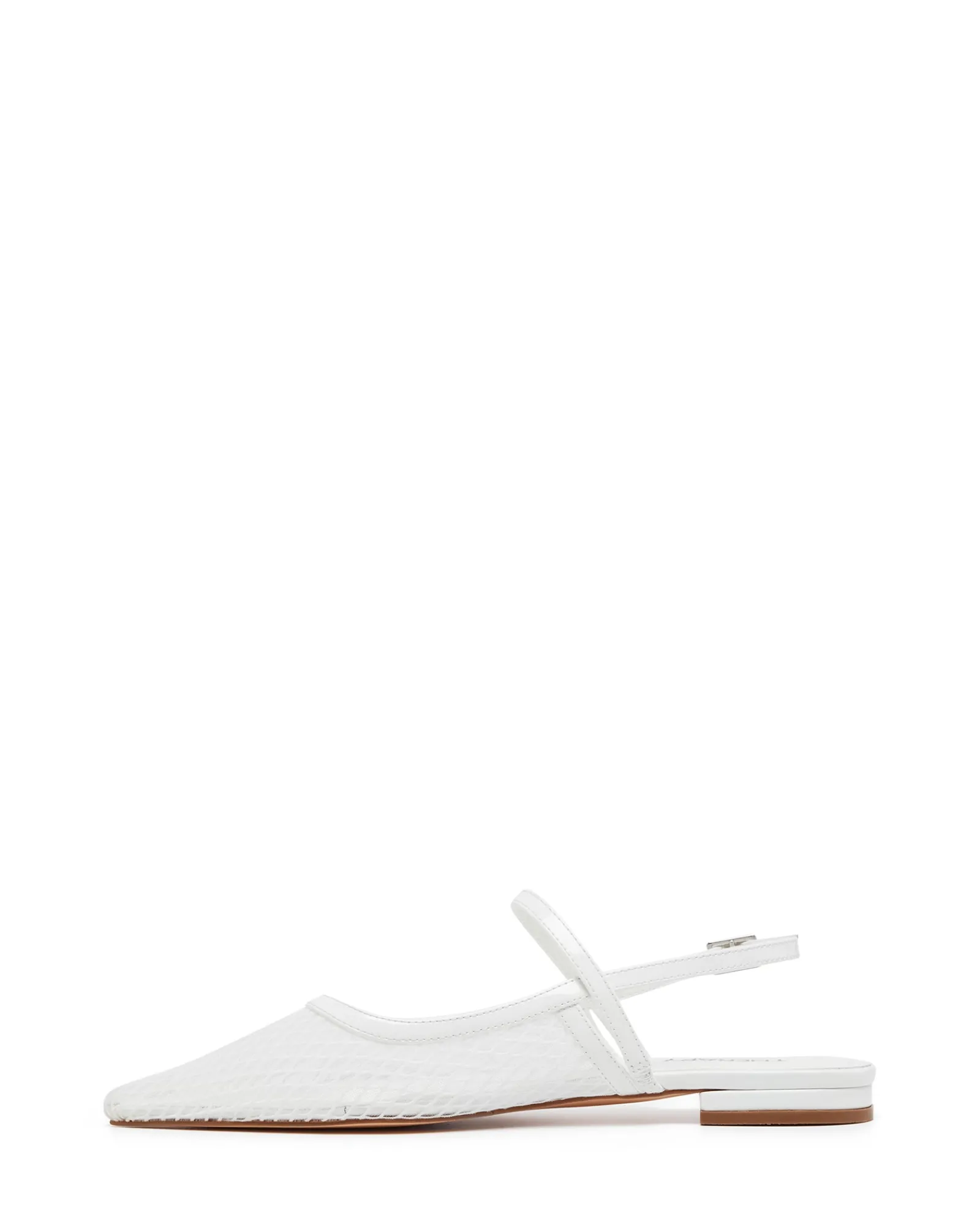 Therapy Shoes Ballet Flats-Lourdes Pointed Flat Mesh