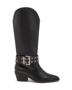 Therapy Shoes Tall Boots-Maiden Tall Boot Textured