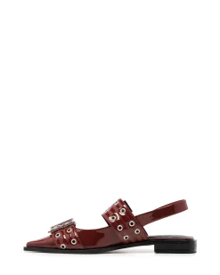 Therapy Shoes Ballet Flats-Matilda Pointed Flat Patent