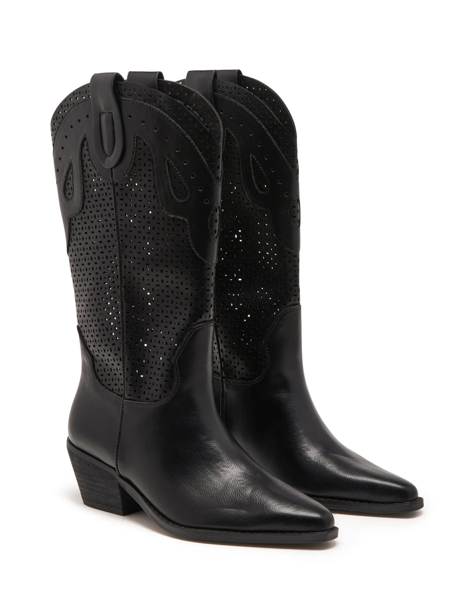 Therapy Shoes Tall Boots-Maxine Cowboy Boot Tumbled