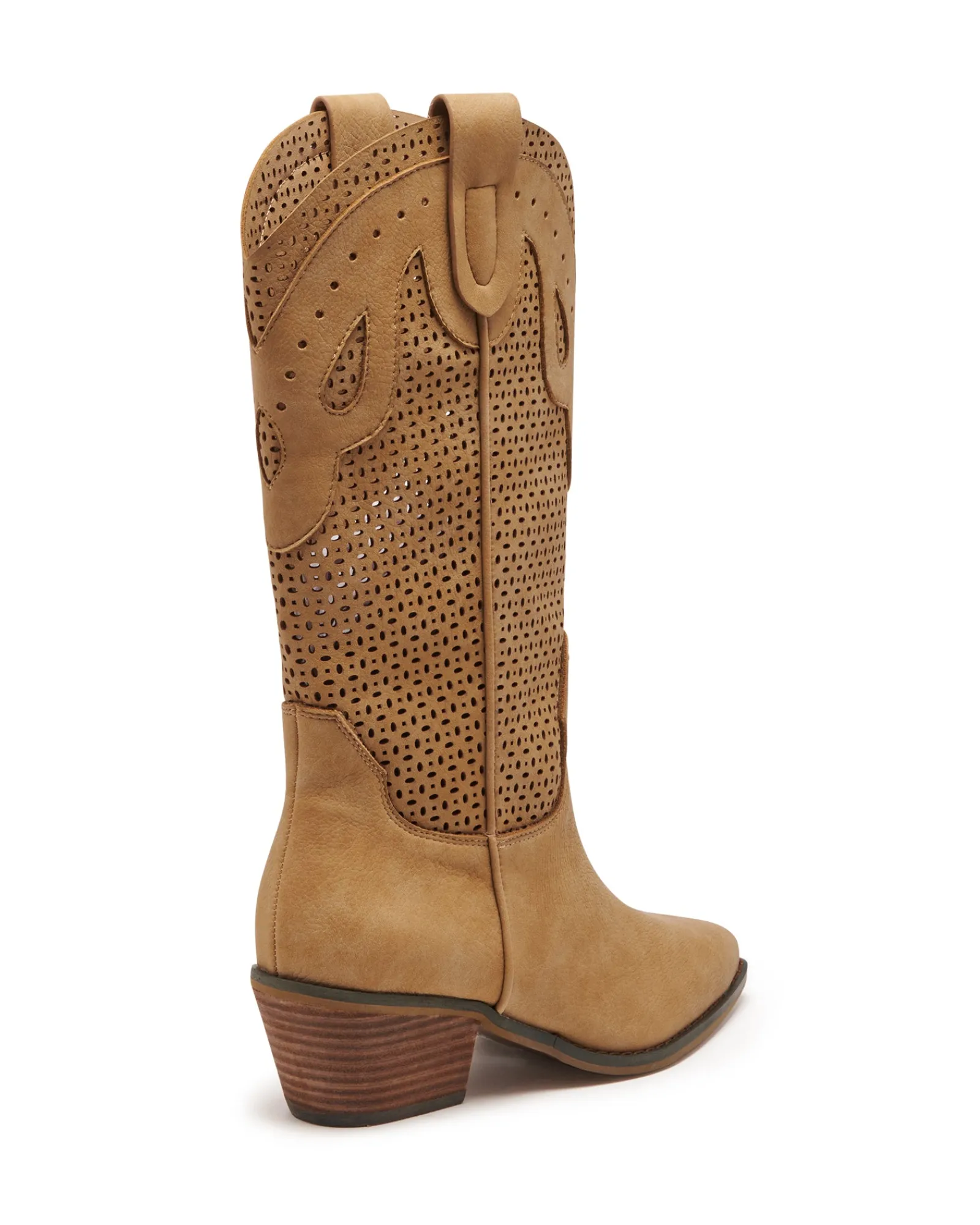 Therapy Shoes Tall Boots-Maxine Cowboy Boot Nubuck
