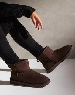 Therapy Shoes Ankle Boots|Slippers-Mimi Chocolate *FINAL SALE*