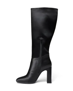 Therapy Shoes Heeled Boots|Tall Boots-Muse Tall Boot Satin