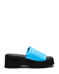 Therapy Shoes Platform Sandals|Flatform Sandals-Naomi Platform Sandal Azure