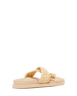Therapy Shoes Chunky Sandals|Sandals-Peele Raffia *FINAL SALE*