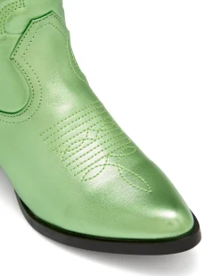 Therapy Shoes Heeled Boots|Tall Boots-Ranger Metallic *FINAL SALE*