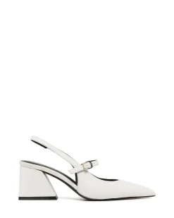 Therapy Shoes Mid Heels-Sharp Pump Smooth