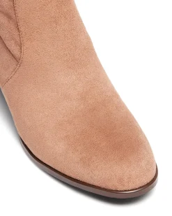 Therapy Shoes Heeled Boots|Tall Boots-Shrew Tall Boot Taupe
