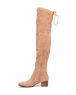 Therapy Shoes Heeled Boots|Tall Boots-Shrew Tall Boot Taupe