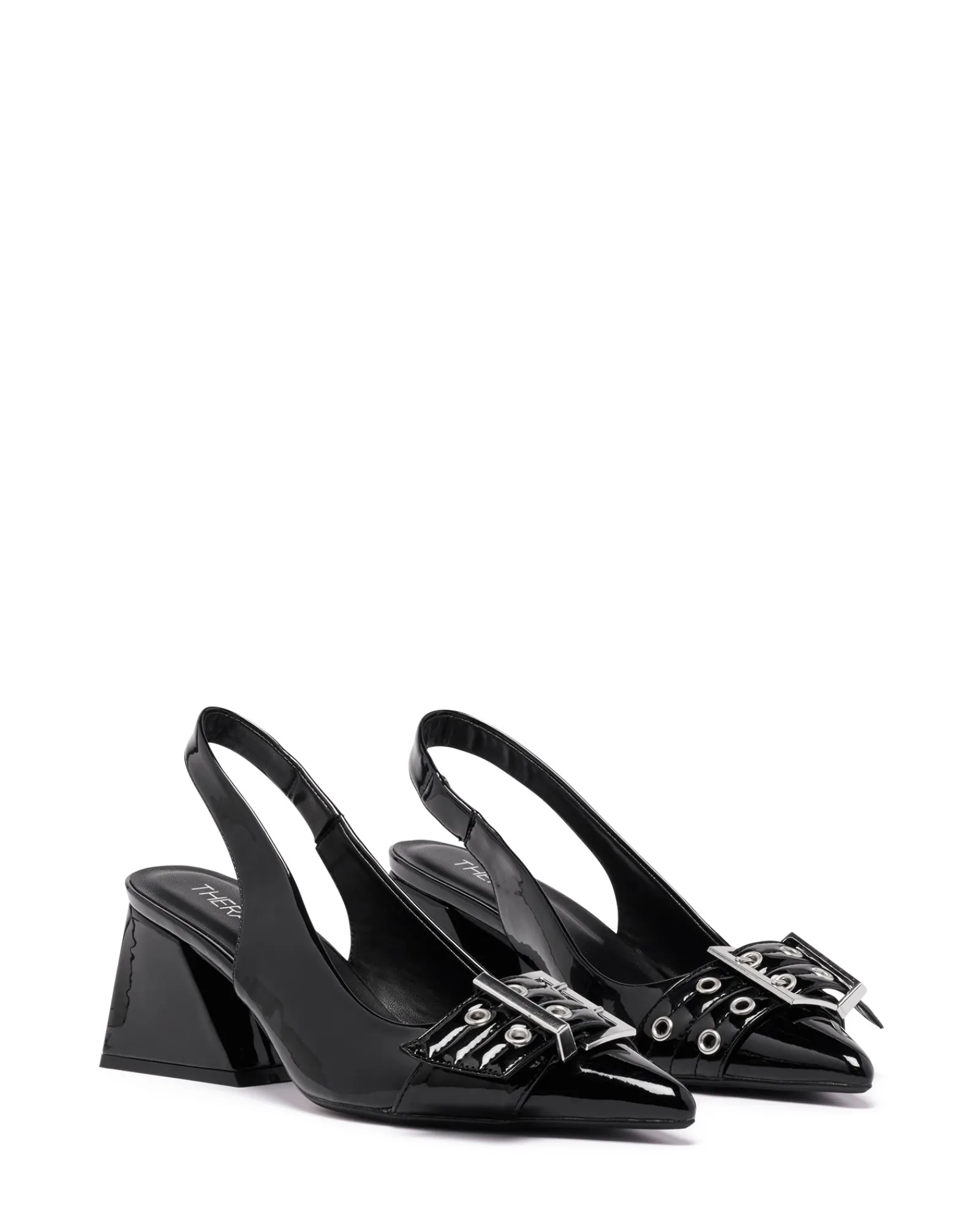Therapy Shoes Mid Heels-Slay Slingback Pump Patent