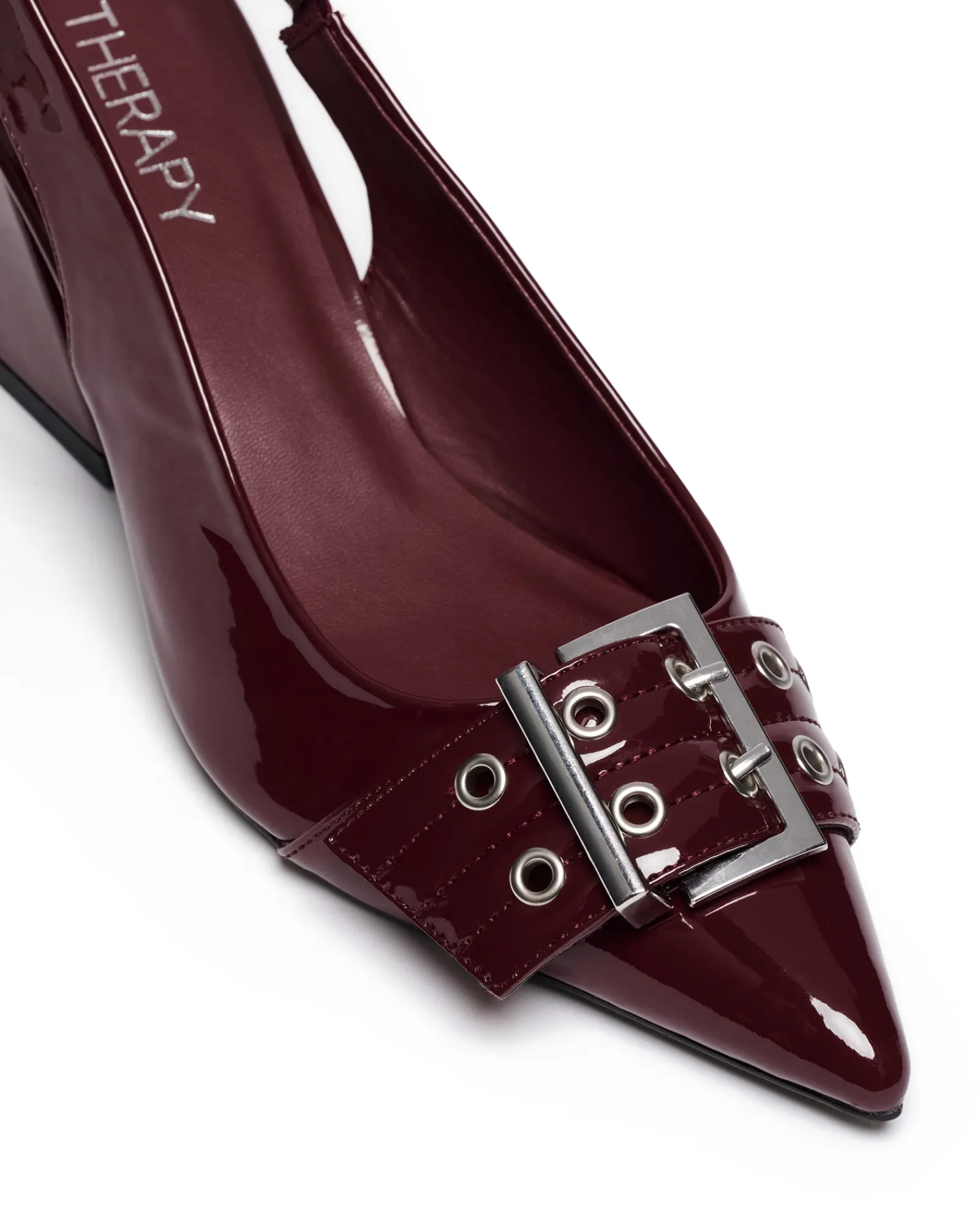 Therapy Shoes Mid Heels-Slay Slingback Pump Patent