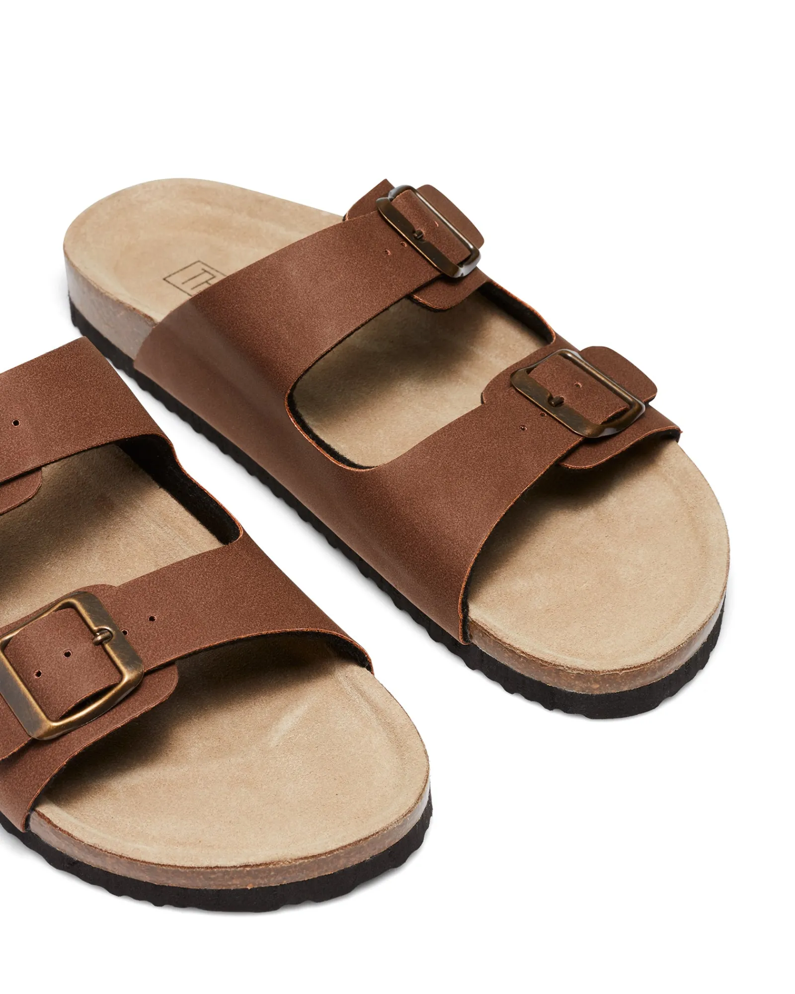Therapy Shoes Sandals|Flat Sandals-Stiva Coffee *FINAL SALE*