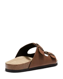 Therapy Shoes Sandals|Flat Sandals-Stiva Coffee *FINAL SALE*