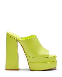 Therapy Shoes High Heels-Villain Platform Heel Citrus