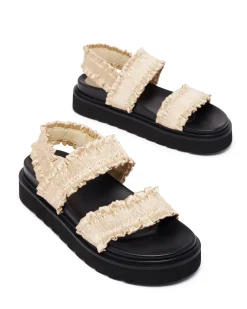 Therapy Shoes Flatform Sandals|Sandals-Vissta Sandal Satin