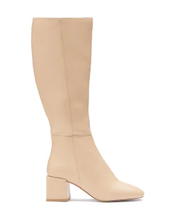 Therapy Shoes Heeled Boots|Tall Boots-Wolf Tall Boot Bone